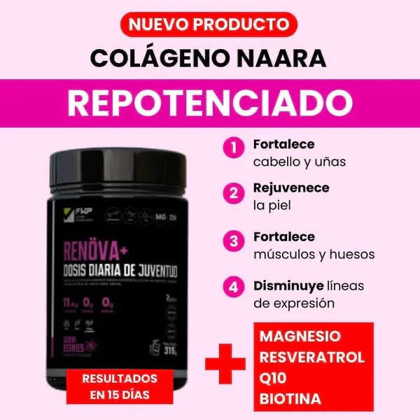 RENOVA+ DOSIS DIARIA DE JUVENTUD Y VITALIDAD